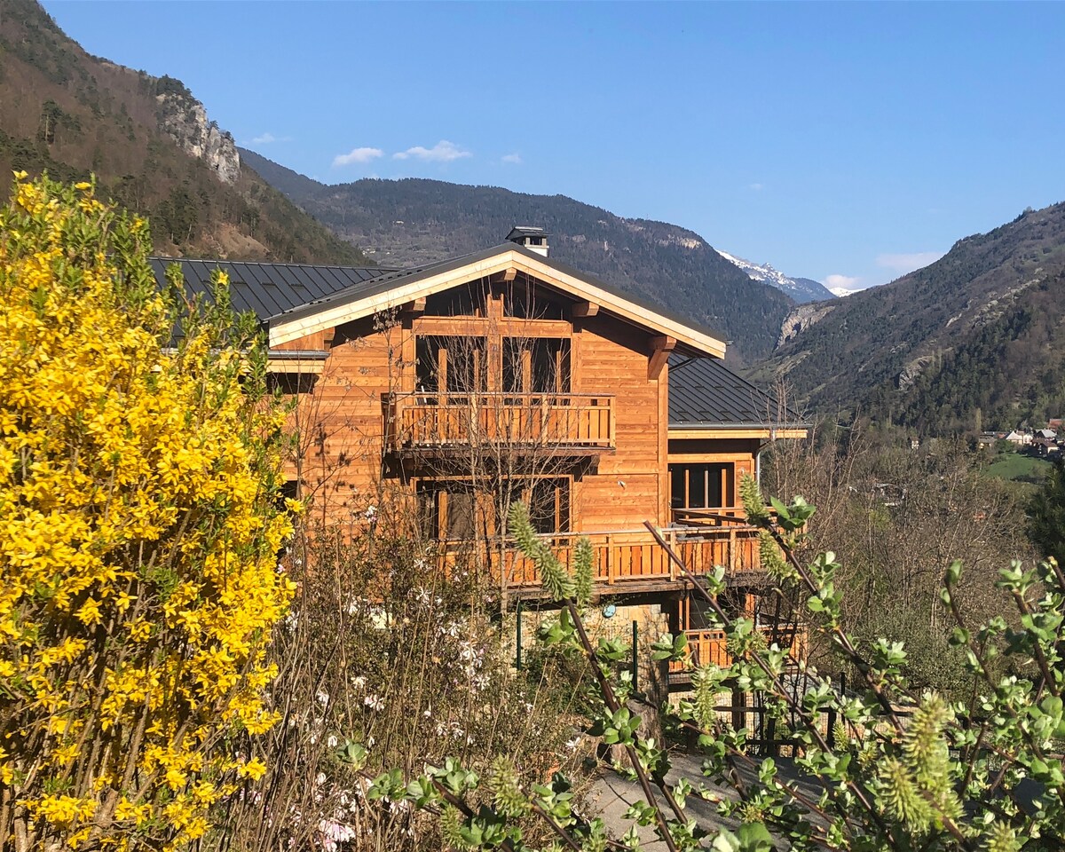 Le chalet dans son environnement