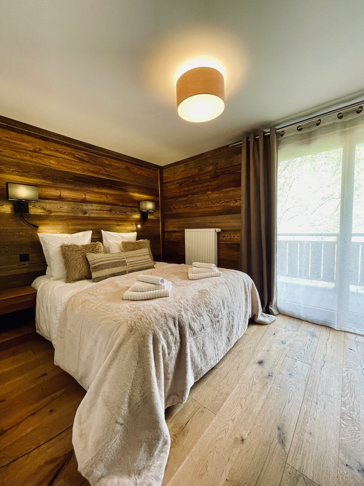La chambre ouverte sur l’extérieur